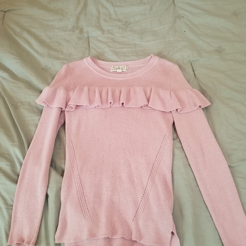 Pink sweater